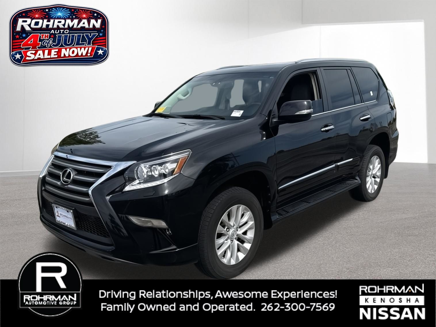 Onyx Black 2019 Lexus GX SUV / Crossover All-Wheel Drive 6-Speed Automatic
