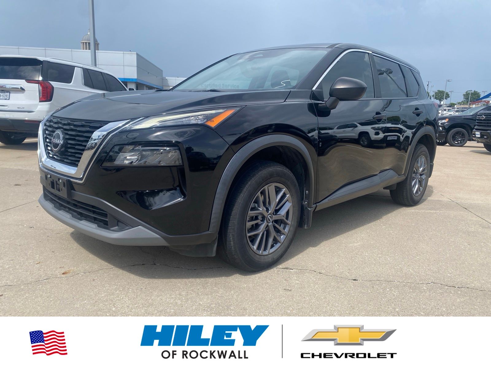 Super Black 2023 Nissan Rogue SUV / Crossover All-Wheel Drive Continuously Variable Transmission