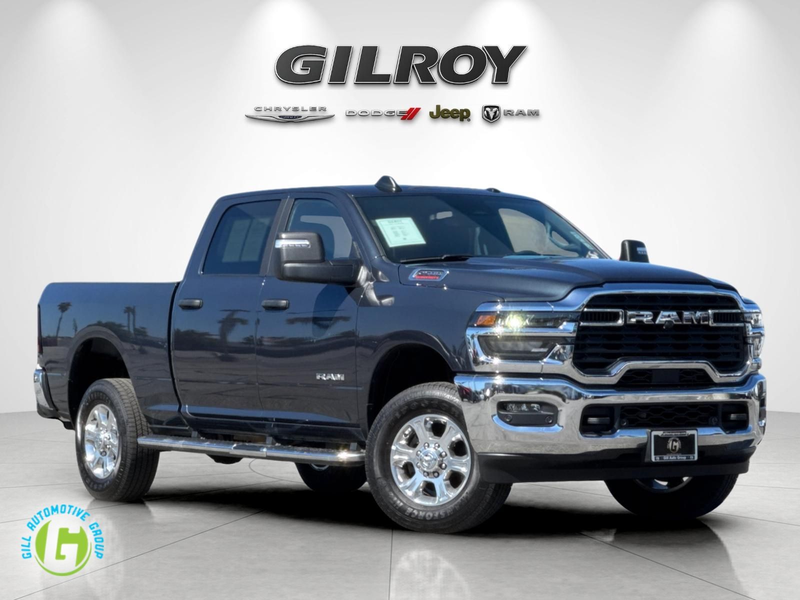 Forged Blue Metallic 2025 RAM 2500 Pickup Truck Four-Wheel Drive 8-Speed Automatic