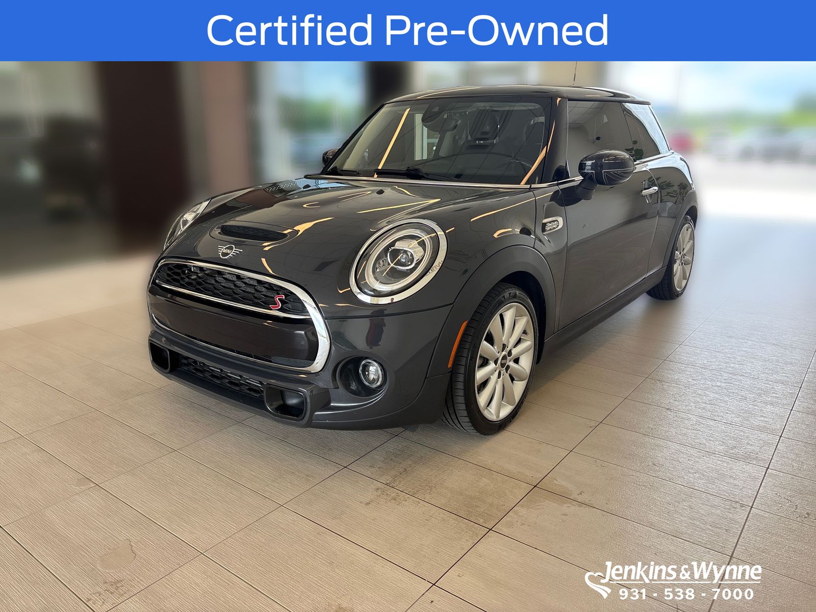 Thunder Gray Metallic 2020 MINI Cooper Hatchback Automatic