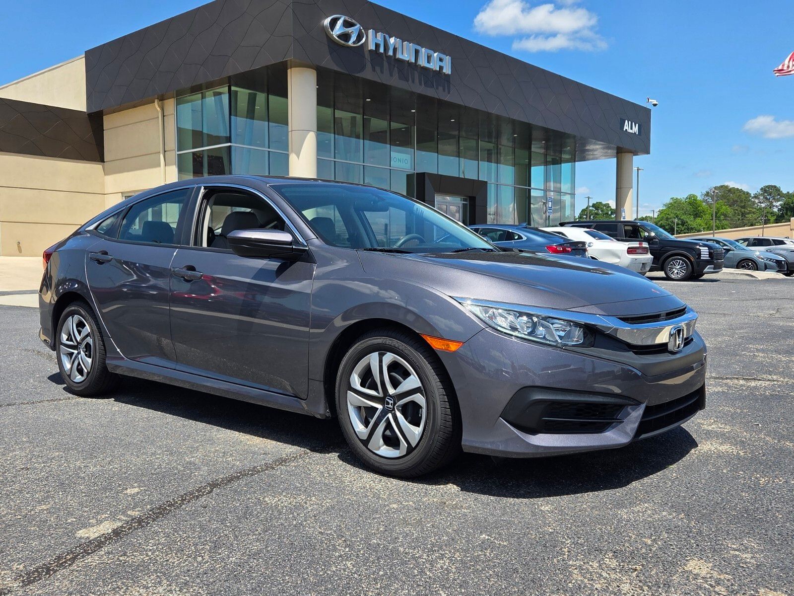 2018 Honda Civic LX Sedan Front-Wheel Drive Continuously Variable Transmission