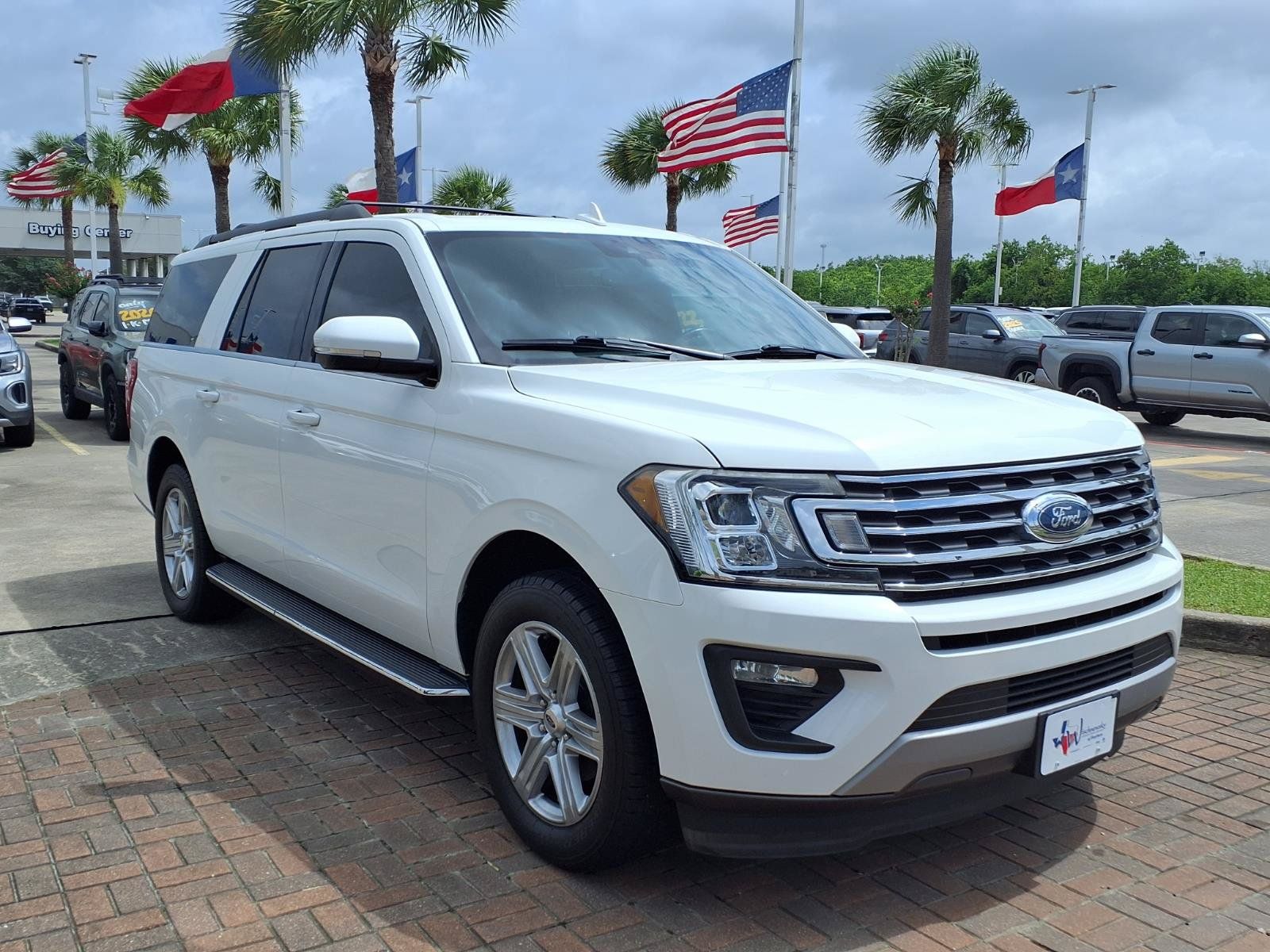 2021 Ford Expedition Max XLT White at Legacy Ford