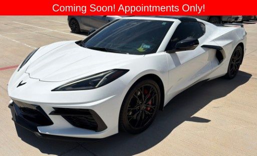 Arctic White 2024 Chevrolet Corvette Coupe Rear-Wheel Drive 8-Speed Dual Clutch