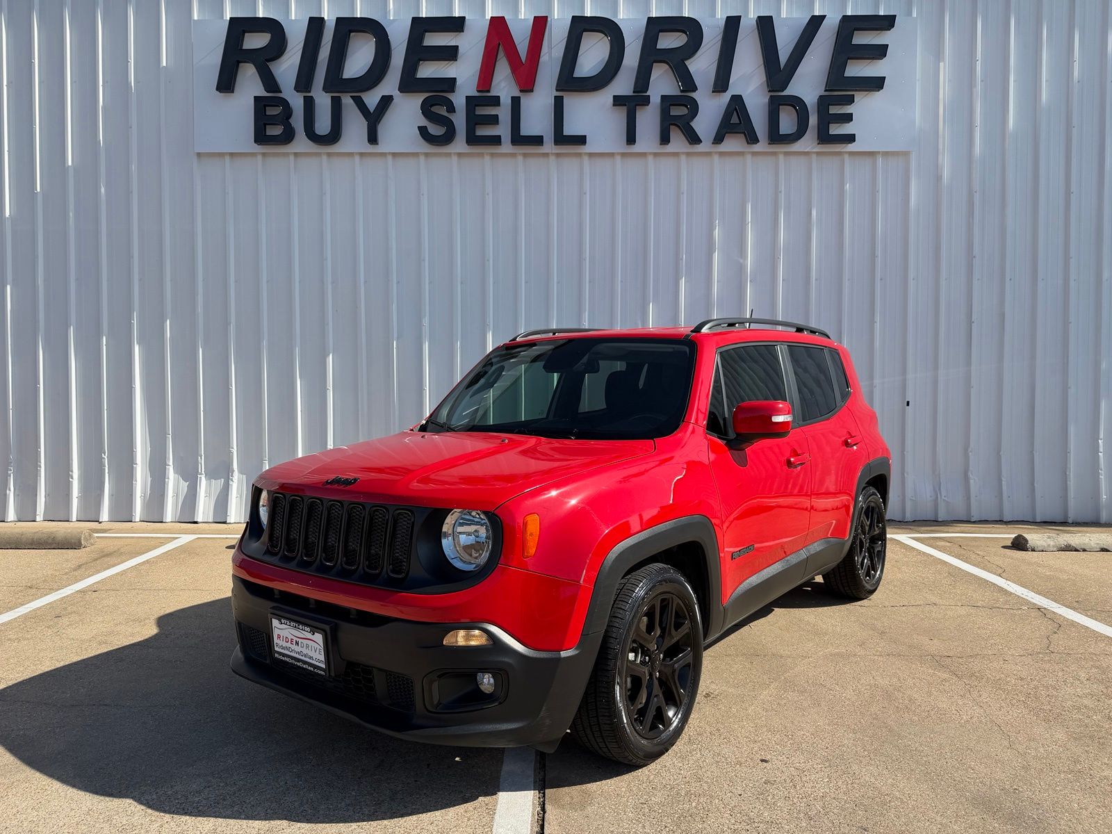 Colorado Red 2018 Jeep Renegade SUV / Crossover Front-Wheel Drive 9-Speed Automatic