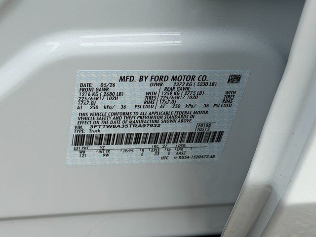 New 2026 Oxford White Ford XL image 33