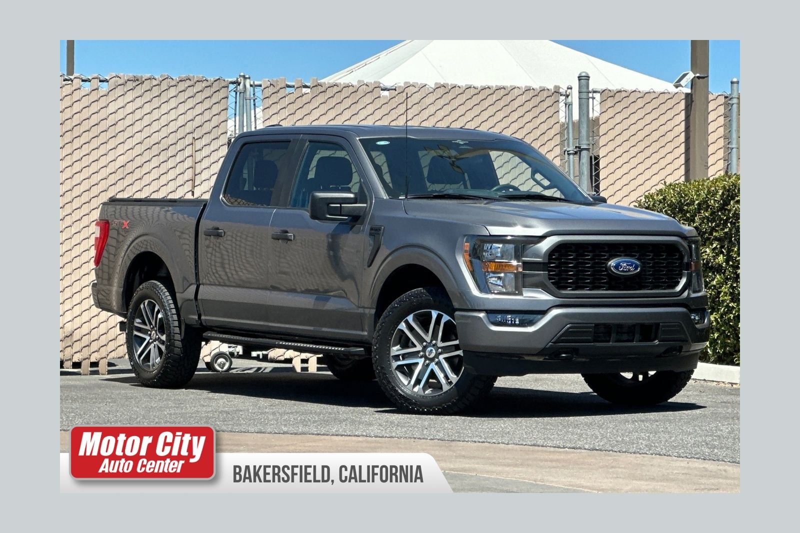Gray Metallic 2023 Ford F-150 Pickup Truck Four-Wheel Drive Automatic