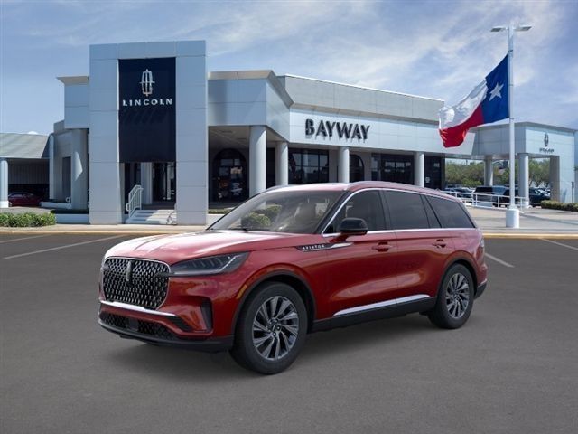 Red Carpet Tinted Clearcoat 2026 Lincoln Aviator SUV / Crossover Rear-Wheel Drive Automatic