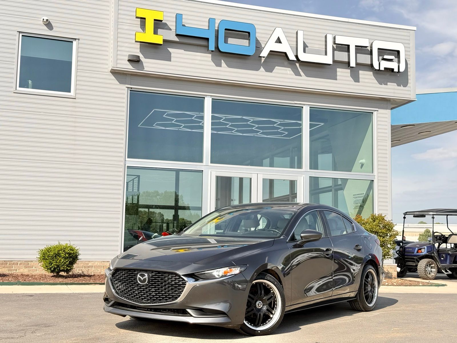 Machine Gray Metallic 2020 Mazda MAZDA3 Select Sedan FWD Sedan Front-Wheel Drive 6-Speed Automatic