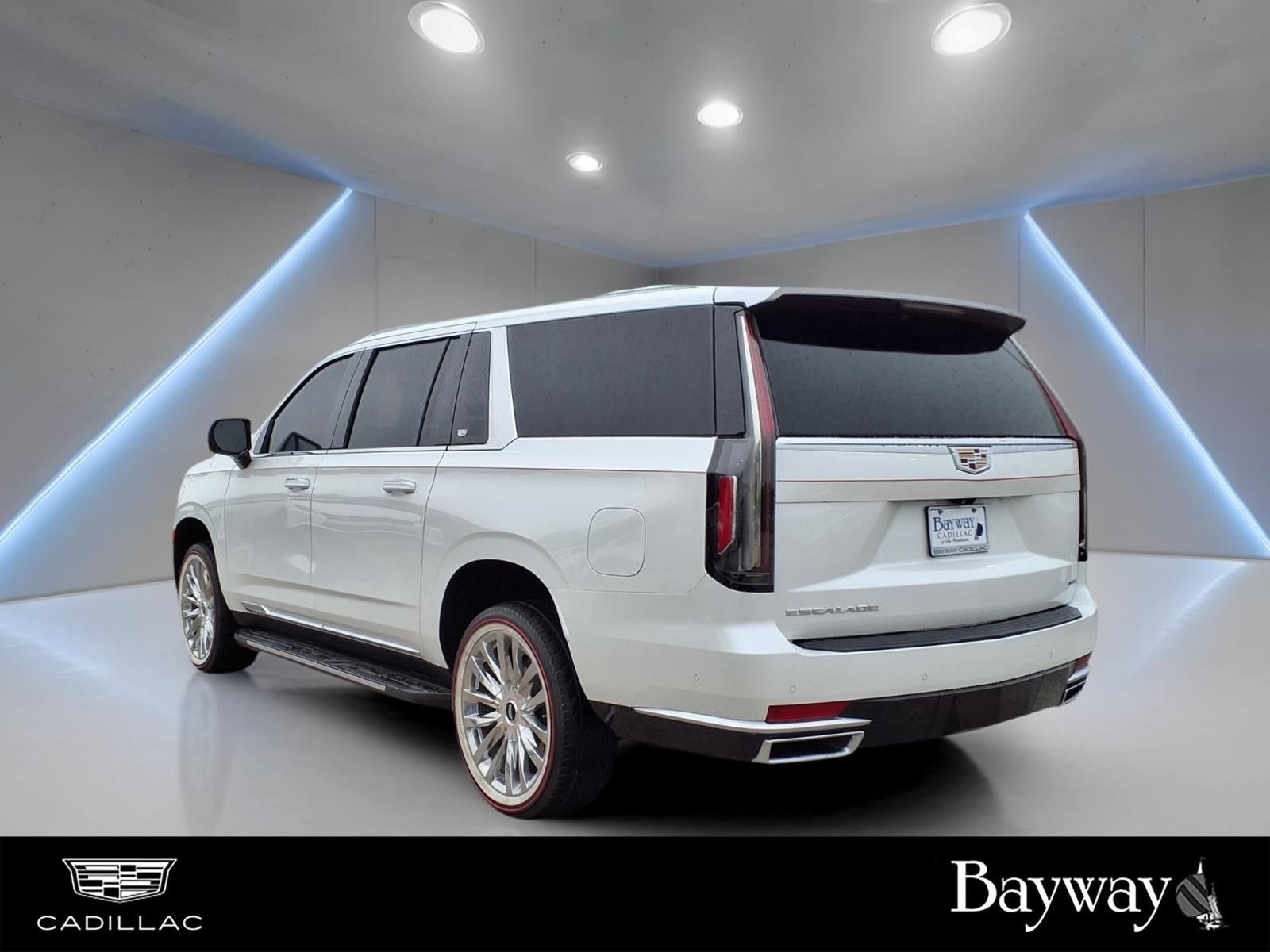 2022 Cadillac Escalade ESV Premium White at DeMontrond Automotive Group