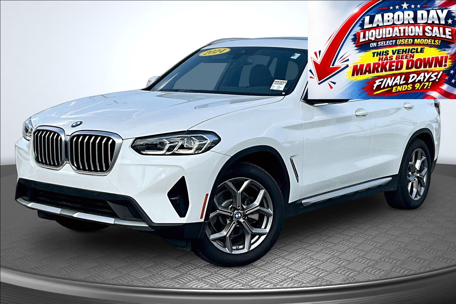 White 2024 BMW X3 SUV / Crossover All-Wheel Drive 8-Speed Automatic