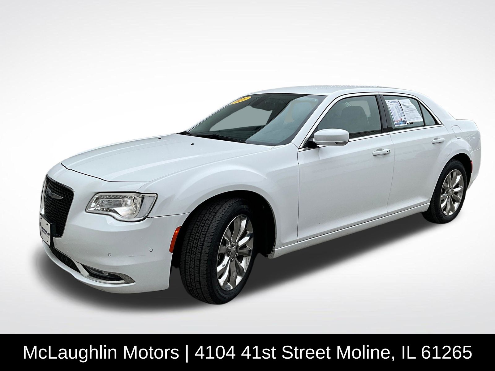 Bright White Clearcoat 2021 Chrysler 300 Sedan All-Wheel Drive 8-Speed Automatic