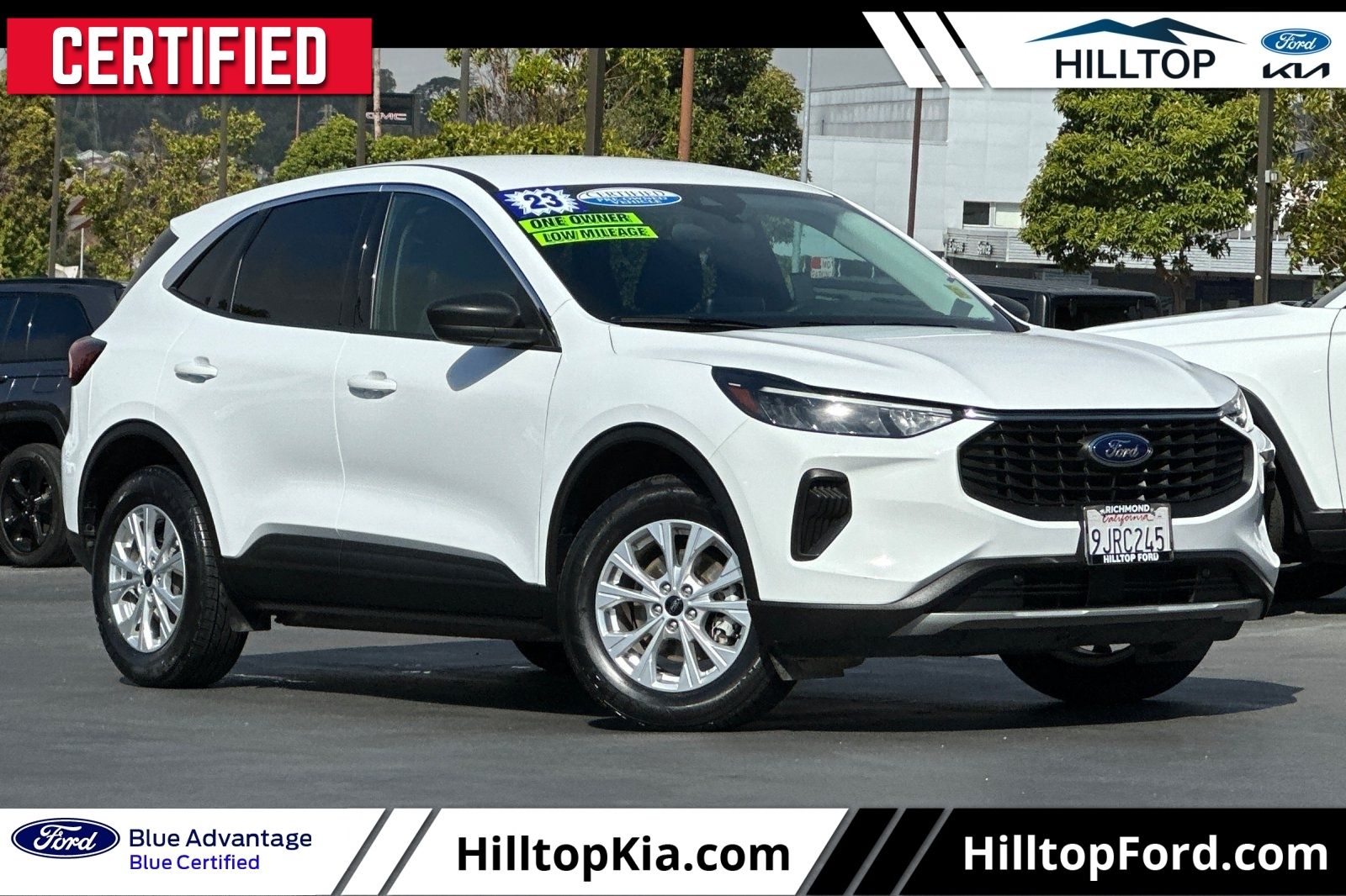 Oxford White 2023 Ford Escape SUV / Crossover All-Wheel Drive 8-Speed Automatic
