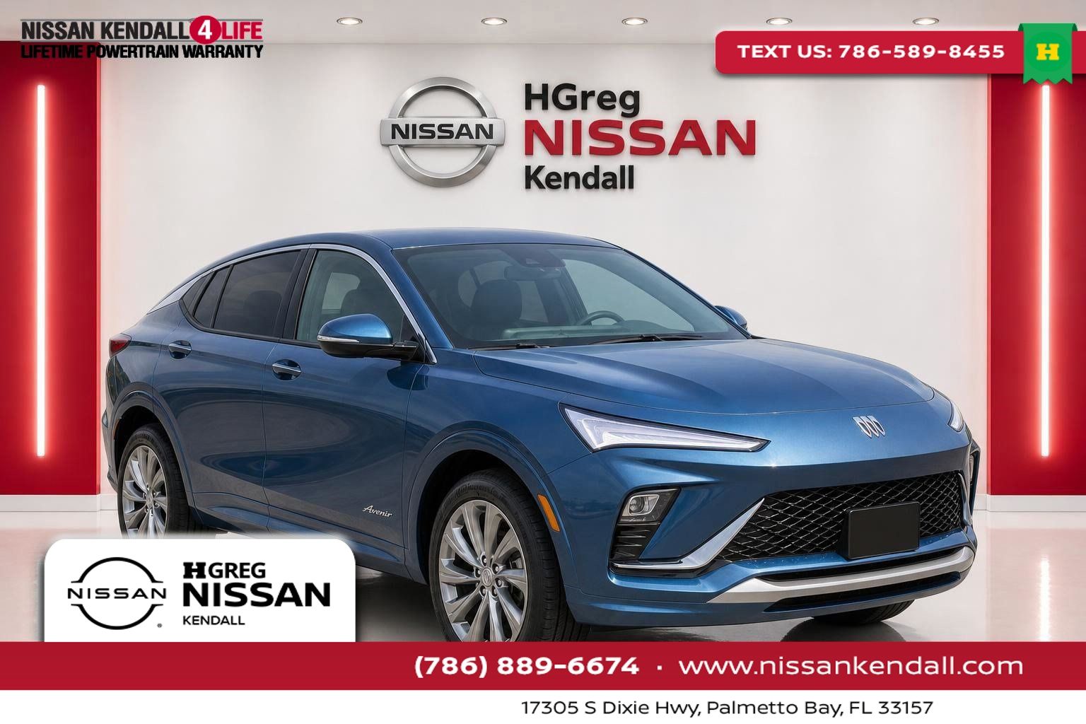 Ocean Blue Metallic 2024 Buick Envista SUV / Crossover Front-Wheel Drive 6-Speed Automatic