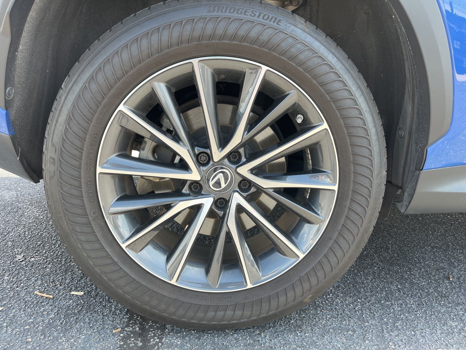 Used 2022 Blue Lexus 350 Premium image 7