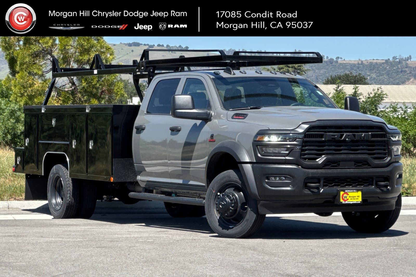 Ceramic Gray Clearcoat 2026 RAM 5500 Chassis 8-Speed Automatic