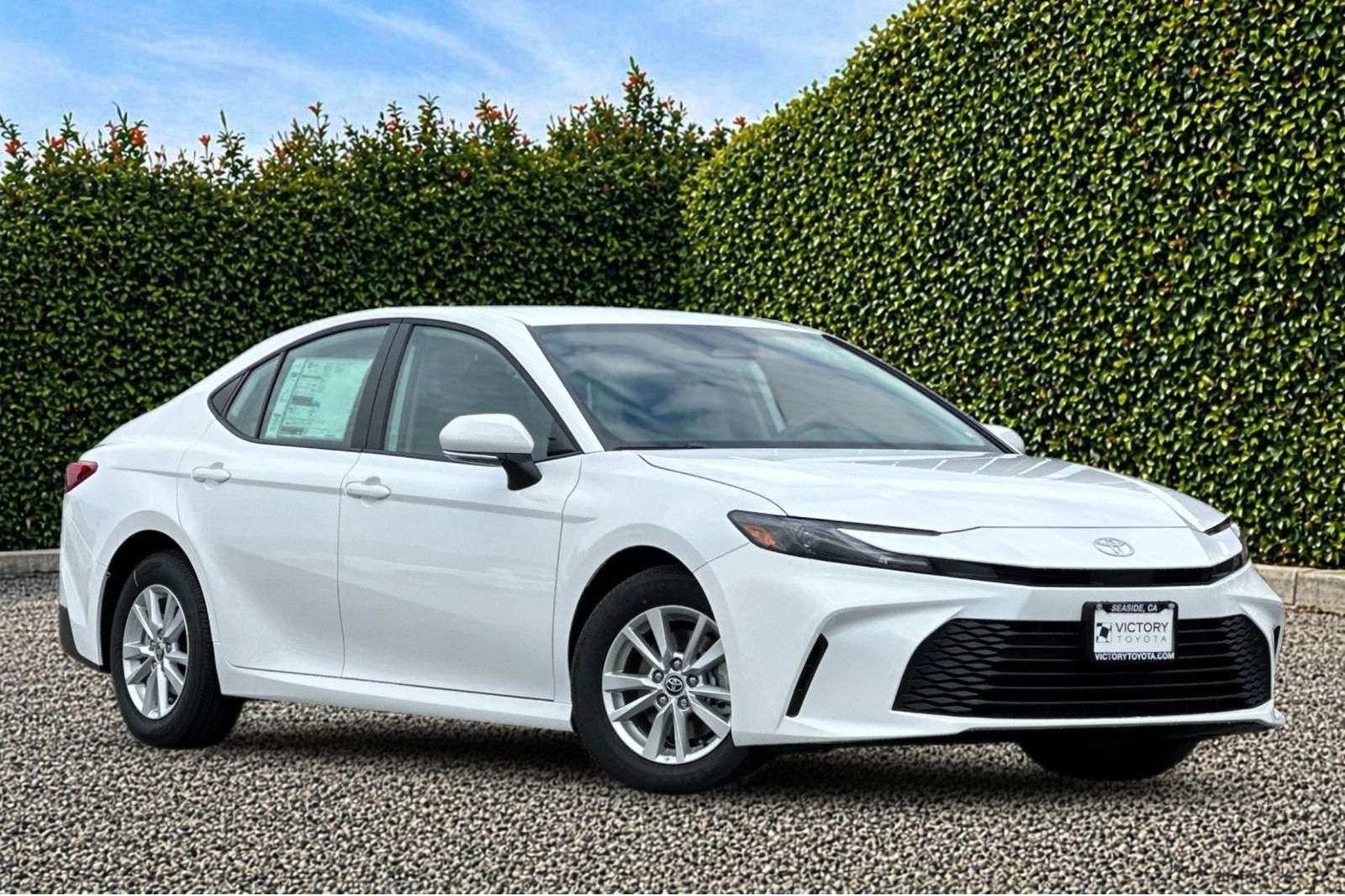 New 2026 White Toyota LE image 2