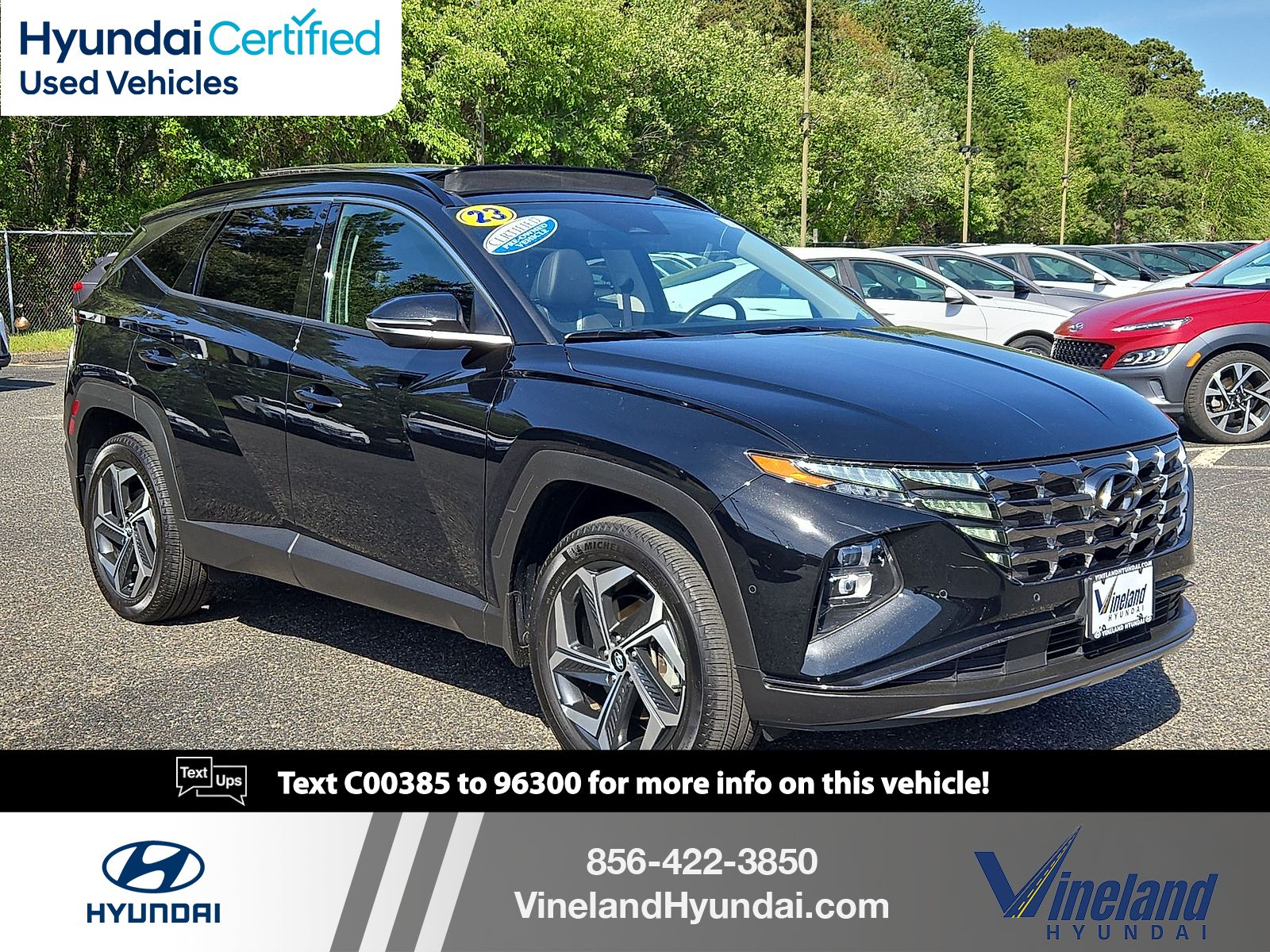 Phantom Black 2023 Hyundai Tucson SUV / Crossover All-Wheel Drive 8-Speed Automatic