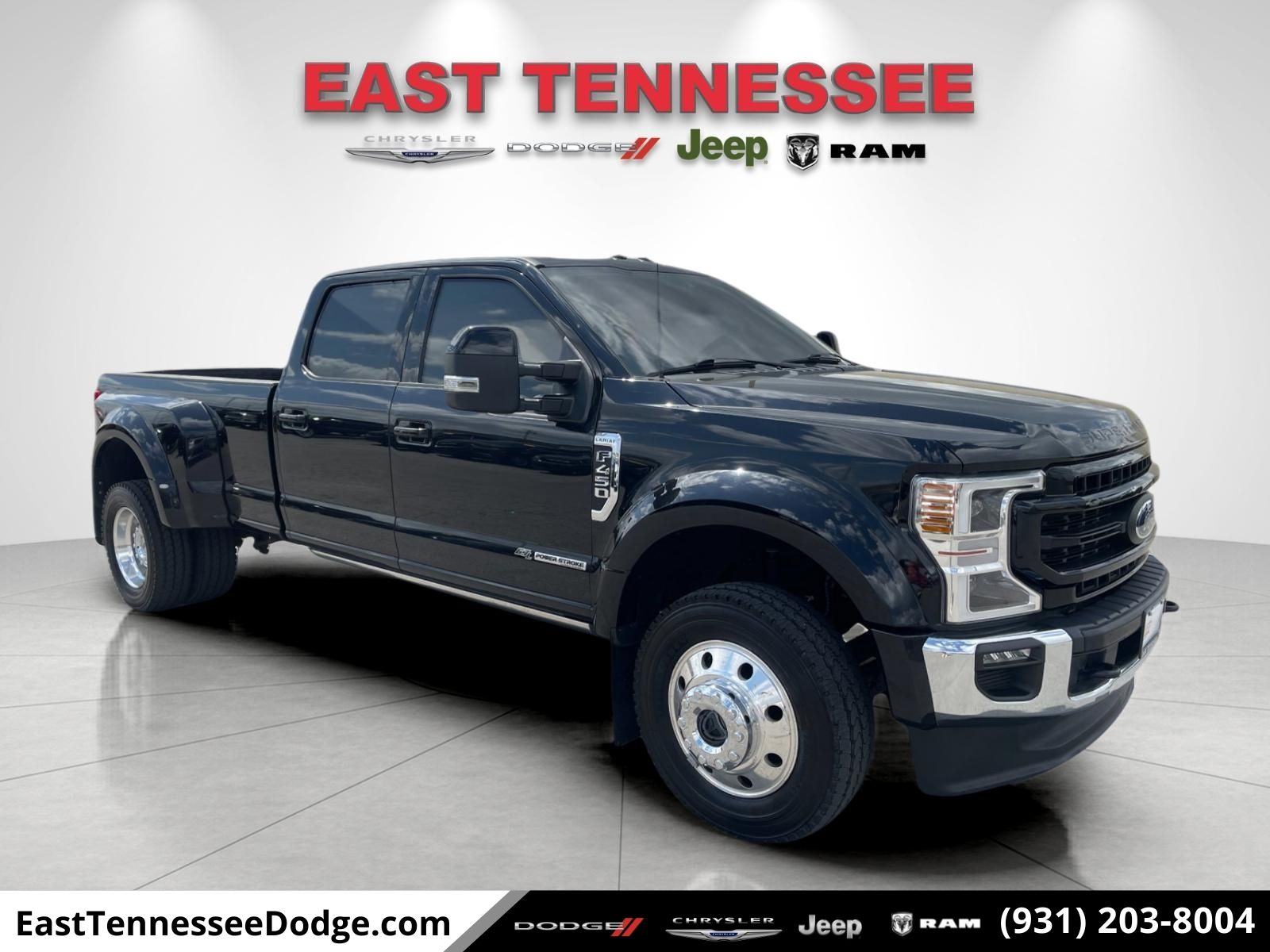 Black 2020 Ford F-450 Super Duty Lariat Crew Cab LB DRW 4WD Pickup Truck Four-Wheel Drive Automatic