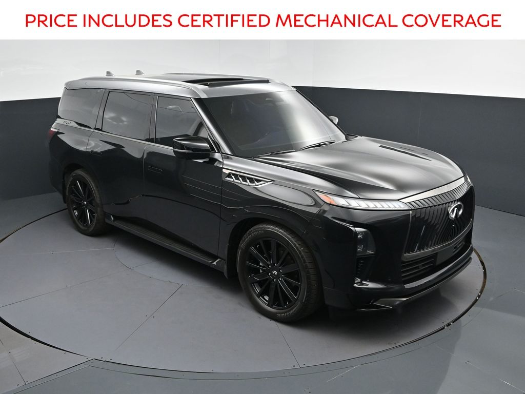 Mineral Black/Graphite Shadow 2026 INFINITI QX80 Autograph 4WD SUV / Crossover All-Wheel Drive 9-Speed Automatic