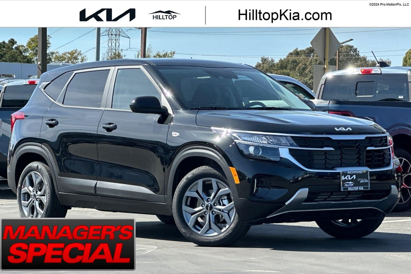 Fusion Black 2026 Kia Seltos SUV / Crossover Front-Wheel Drive Continuously Variable Transmission
