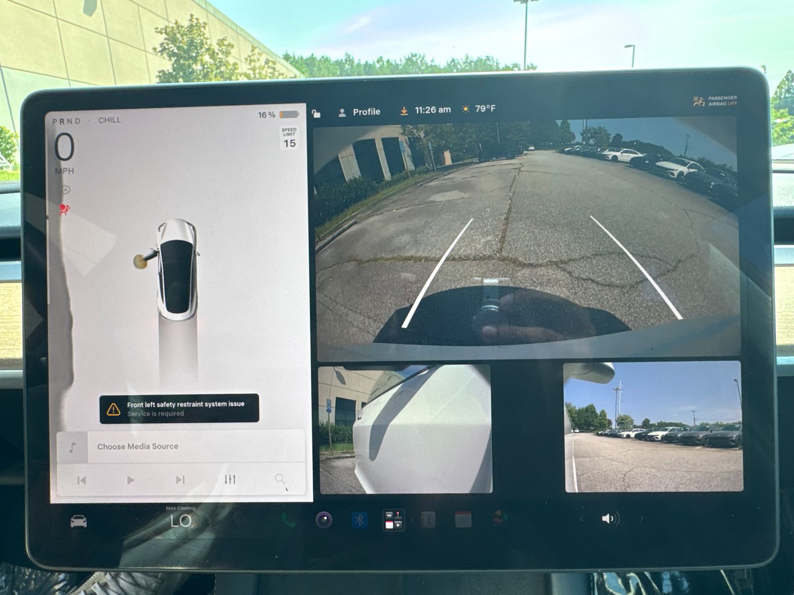 Used 2023 Pearl White Multi-Coat Tesla Base image 28