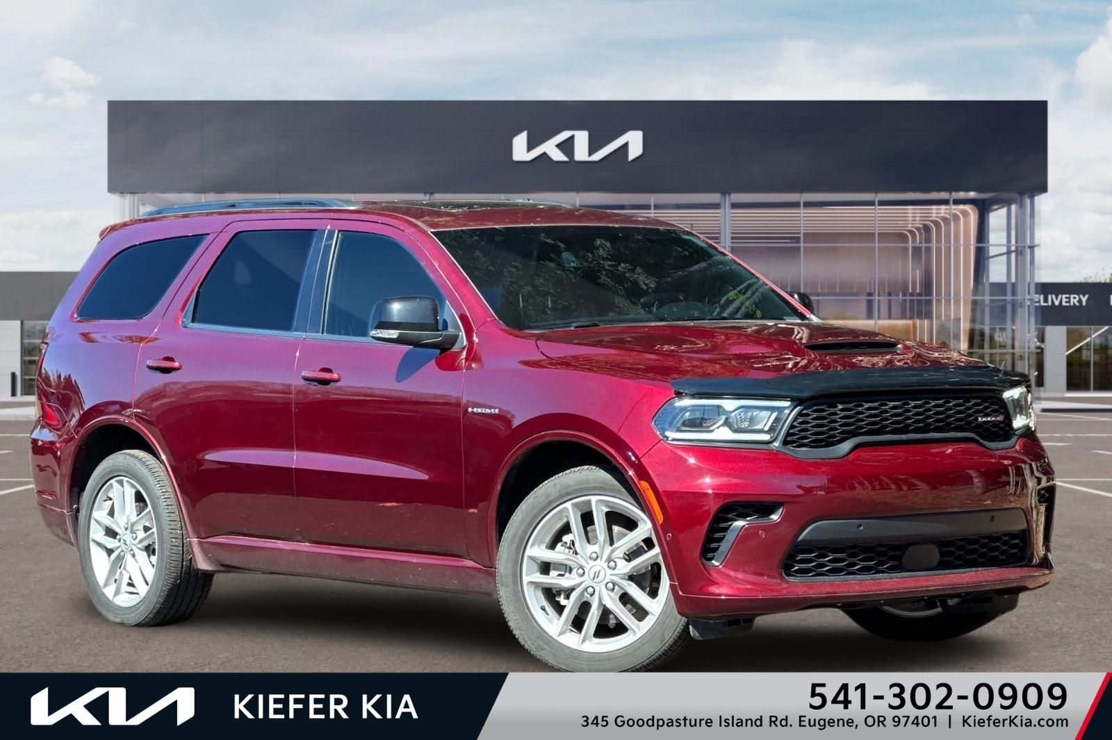 Octane Red Pearlcoat 2025 Dodge Durango R/T Plus AWD SUV / Crossover All-Wheel Drive 8-Speed Automatic
