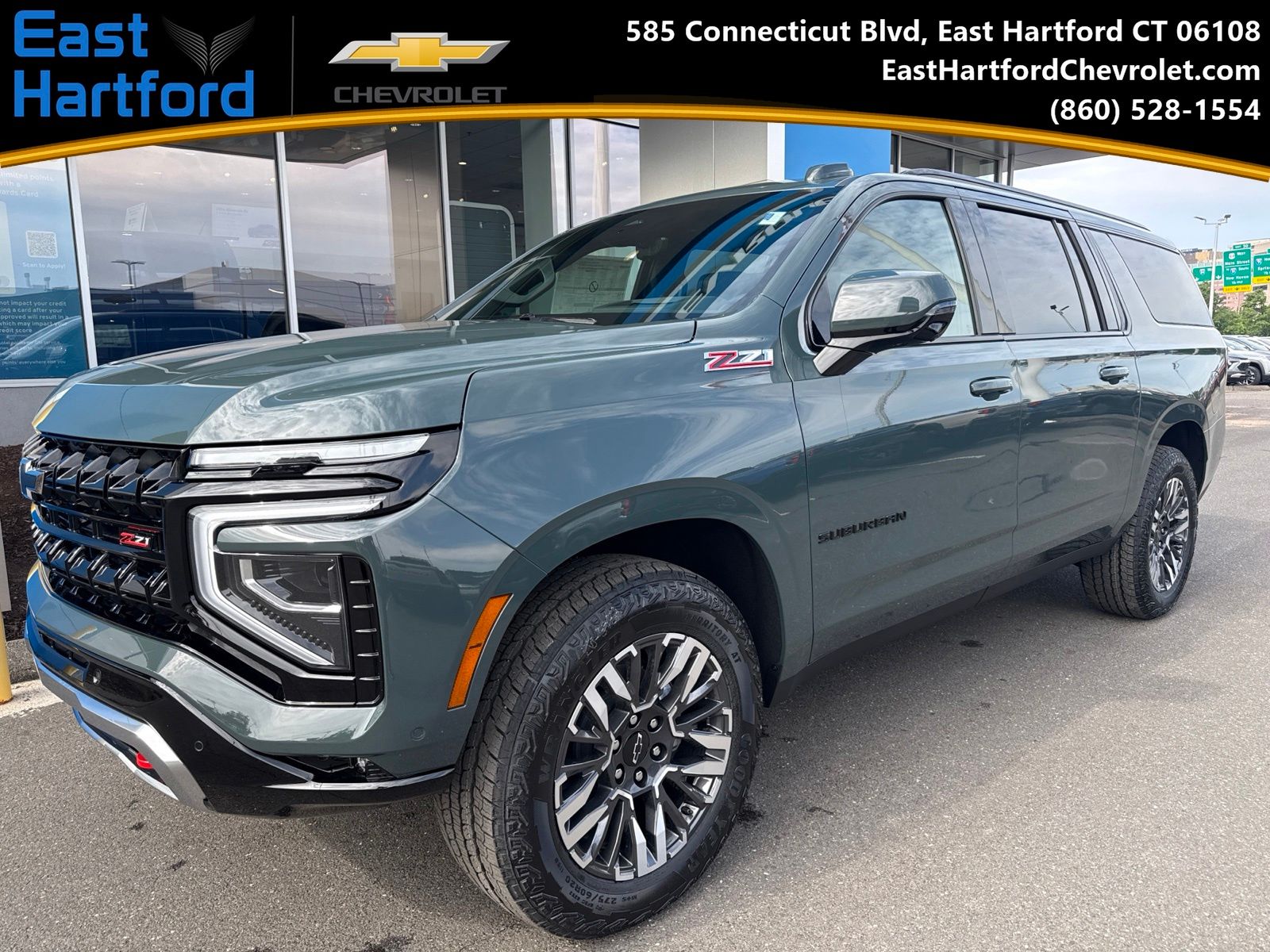 Cypress Gray 2026 Chevrolet Suburban SUV / Crossover Four-Wheel Drive 
