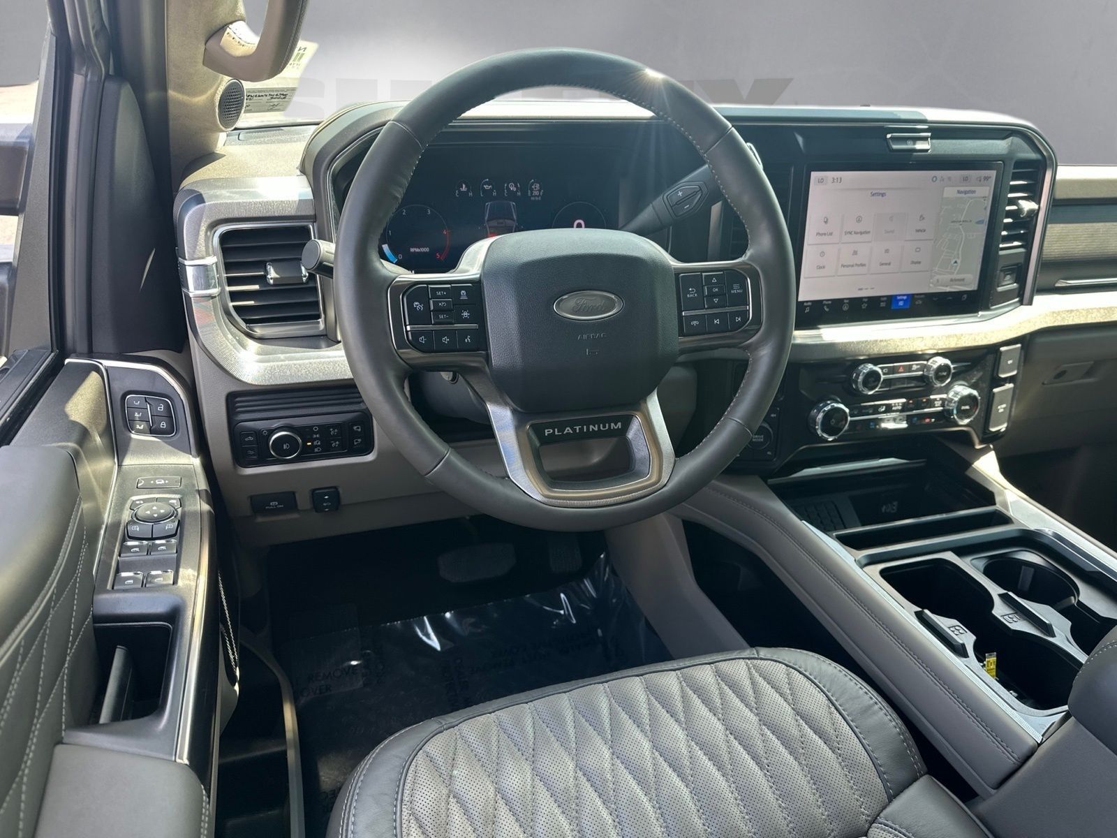 Used 2026 Glacier Gray Metallic Ford Platinum image 3