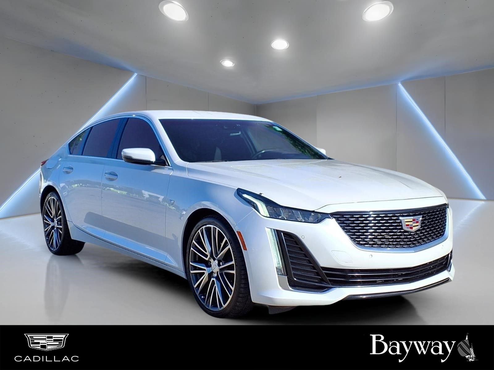 2023 Cadillac CT5 Premium Luxury White at Bayway Cadillac of The Woodlands
