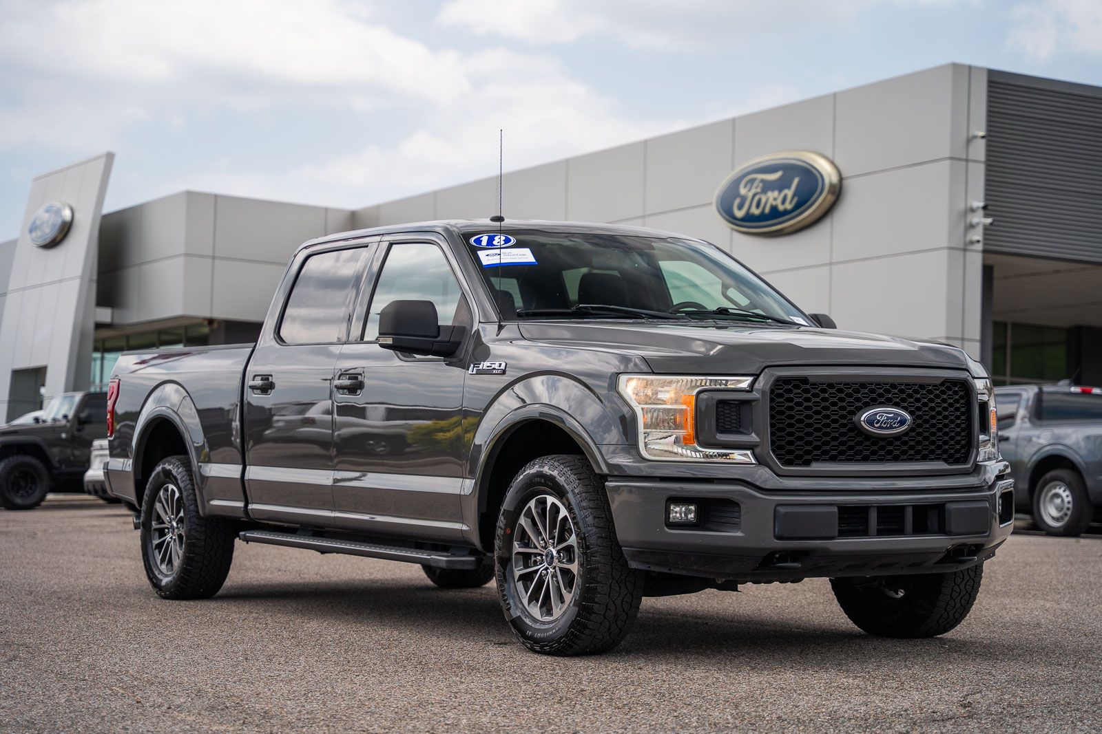 Gray (Lead Foot) 2018 Ford F-150 Pickup Truck Four-Wheel Drive Automatic
