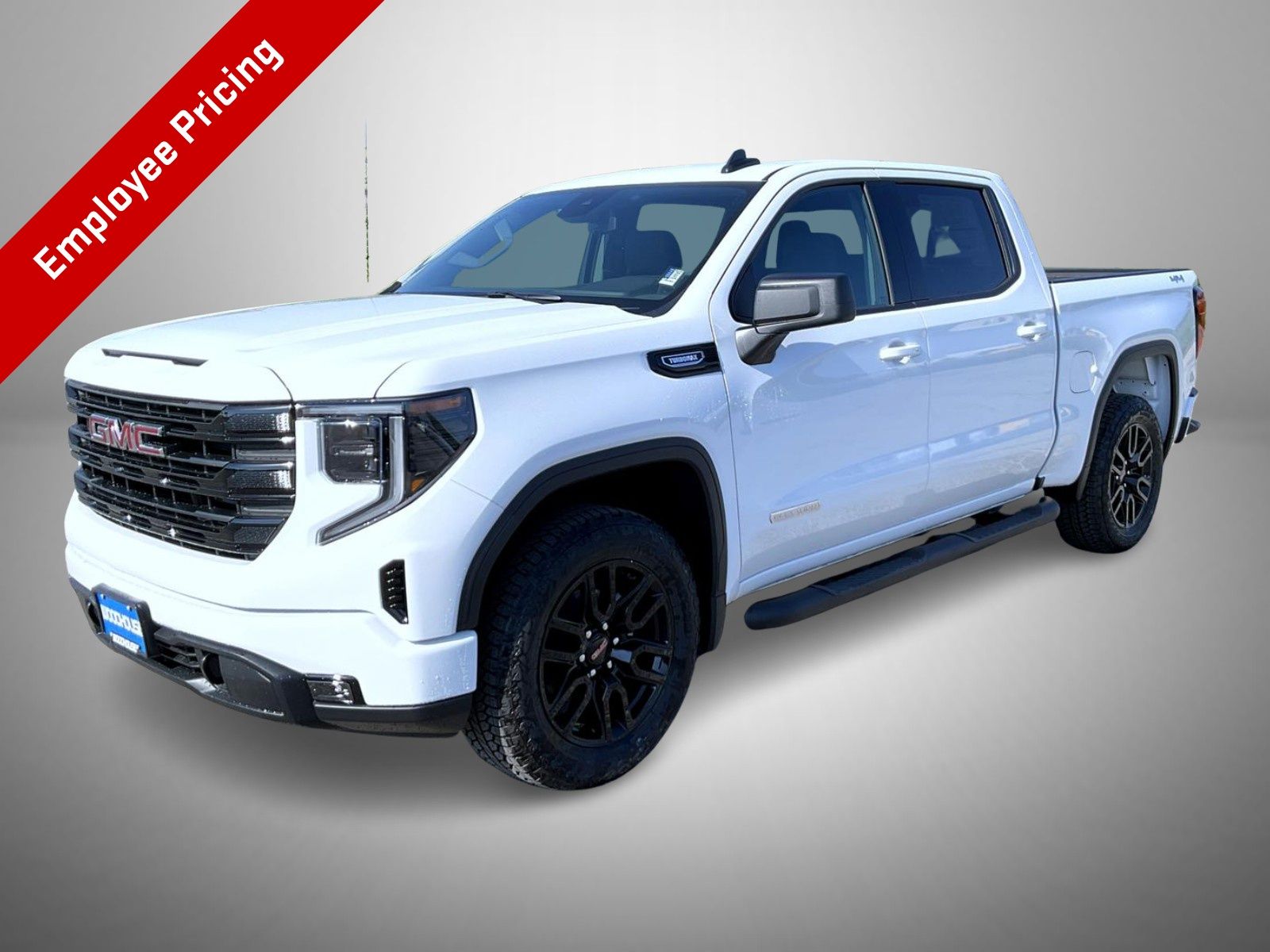 Summit White 2026 GMC Sierra 1500 Pickup Truck Four-Wheel Drive 8-Speed Automatic