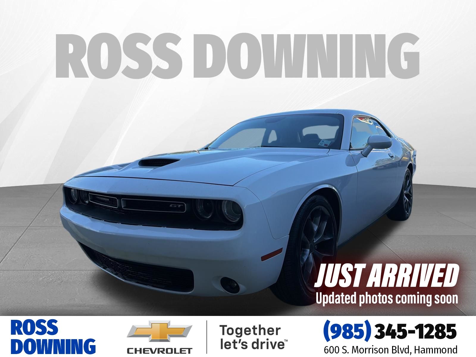 2019 Dodge Challenger GT RWD