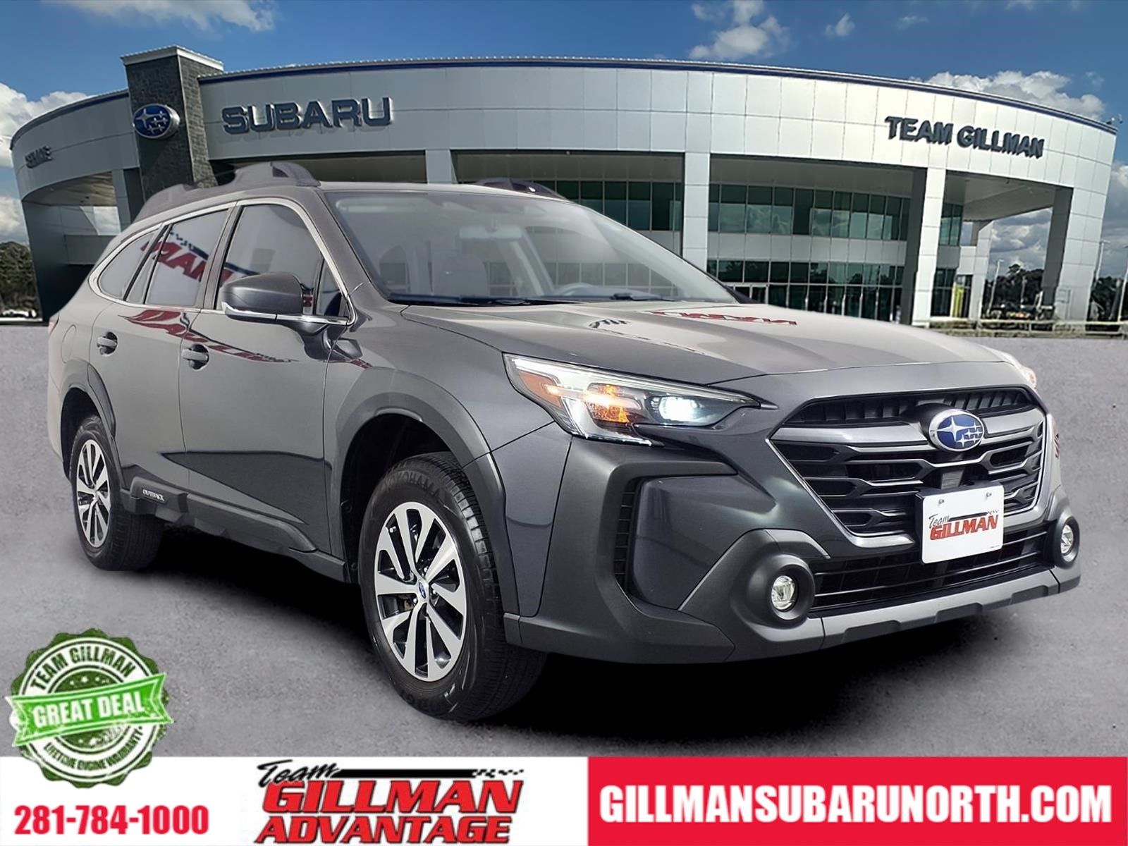 Magnetite Gray Metallic 2024 Subaru Outback AWD SUV / Crossover All-Wheel Drive Continuously Variable Transmission