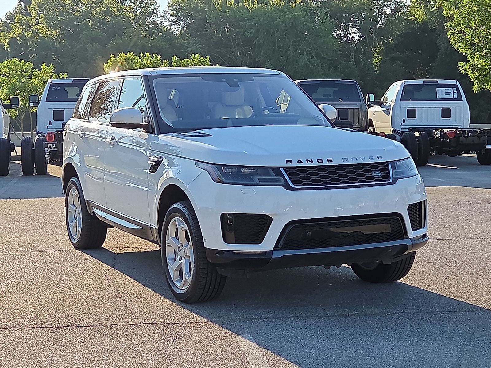 Fuji White 2019 Land Rover Range Rover Sport SUV / Crossover All-Wheel Drive 8-Speed Automatic