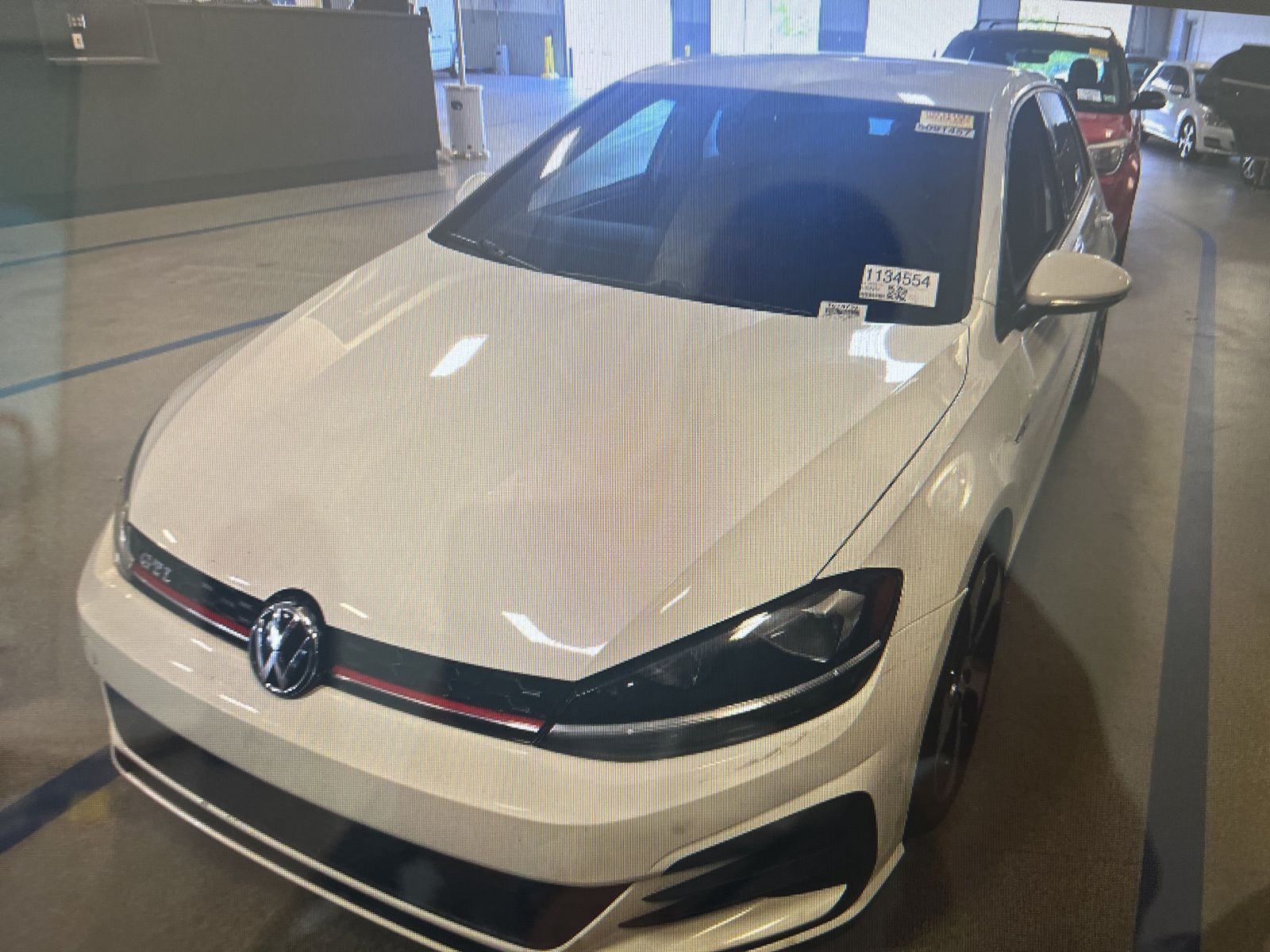 Pure White 2018 Volkswagen Golf GTI Hatchback Front-Wheel Drive 6-Speed Manual