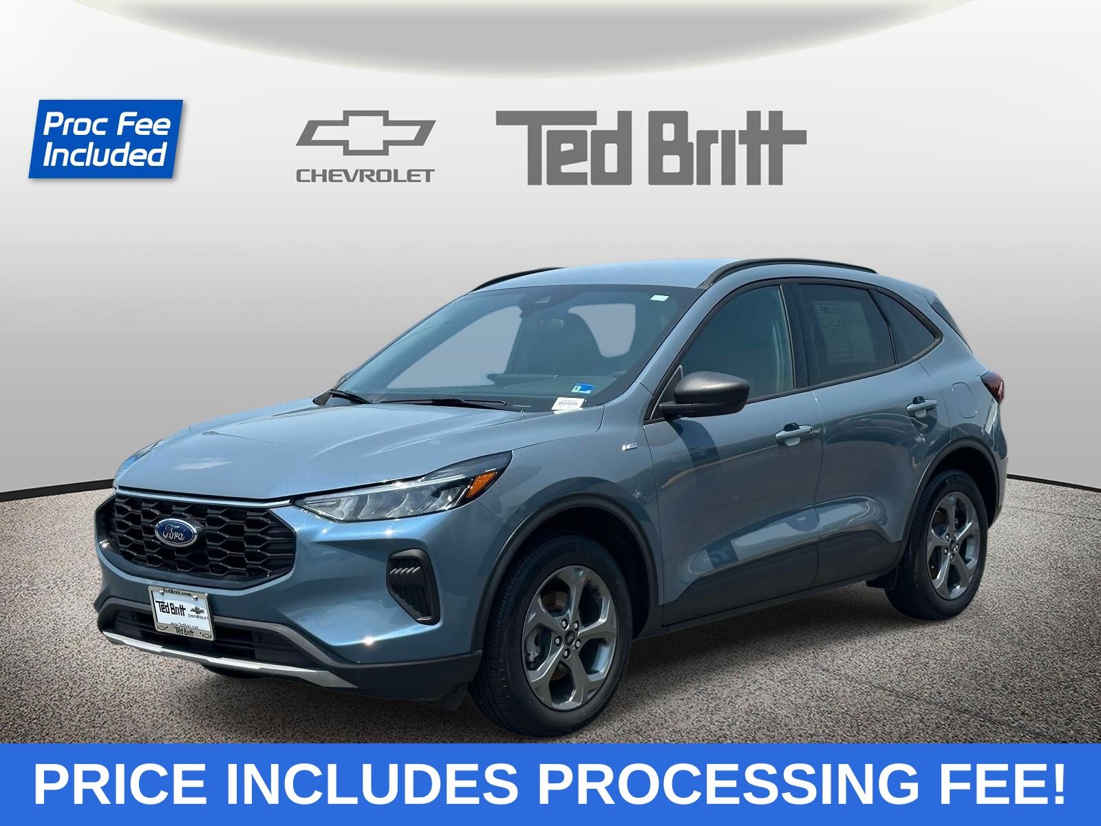 Vapor Blue 2025 Ford Escape SUV / Crossover All-Wheel Drive 8-Speed Automatic