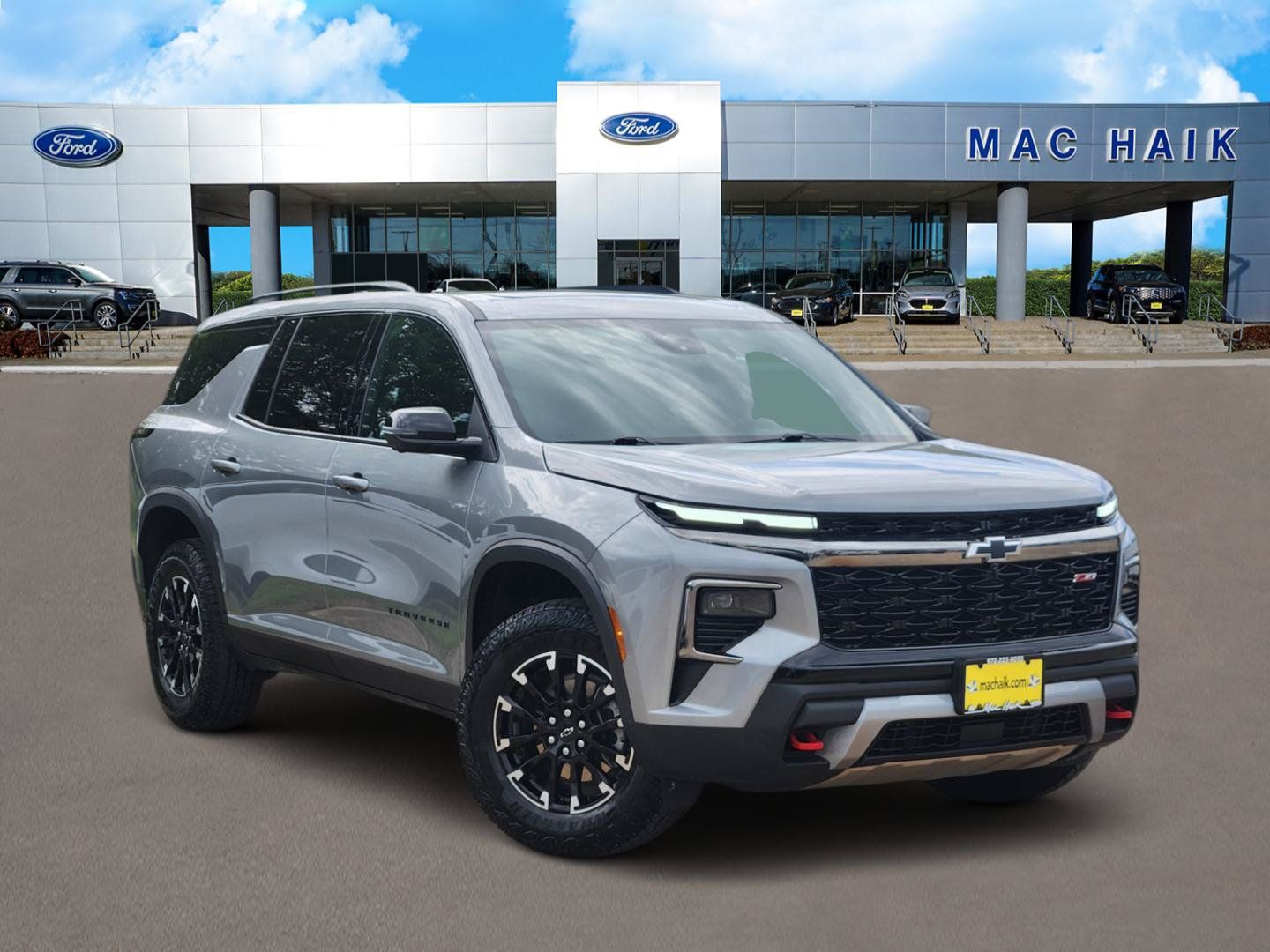 Sterling Gray Metallic 2025 Chevrolet Traverse SUV / Crossover Four-Wheel Drive 8-Speed Automatic