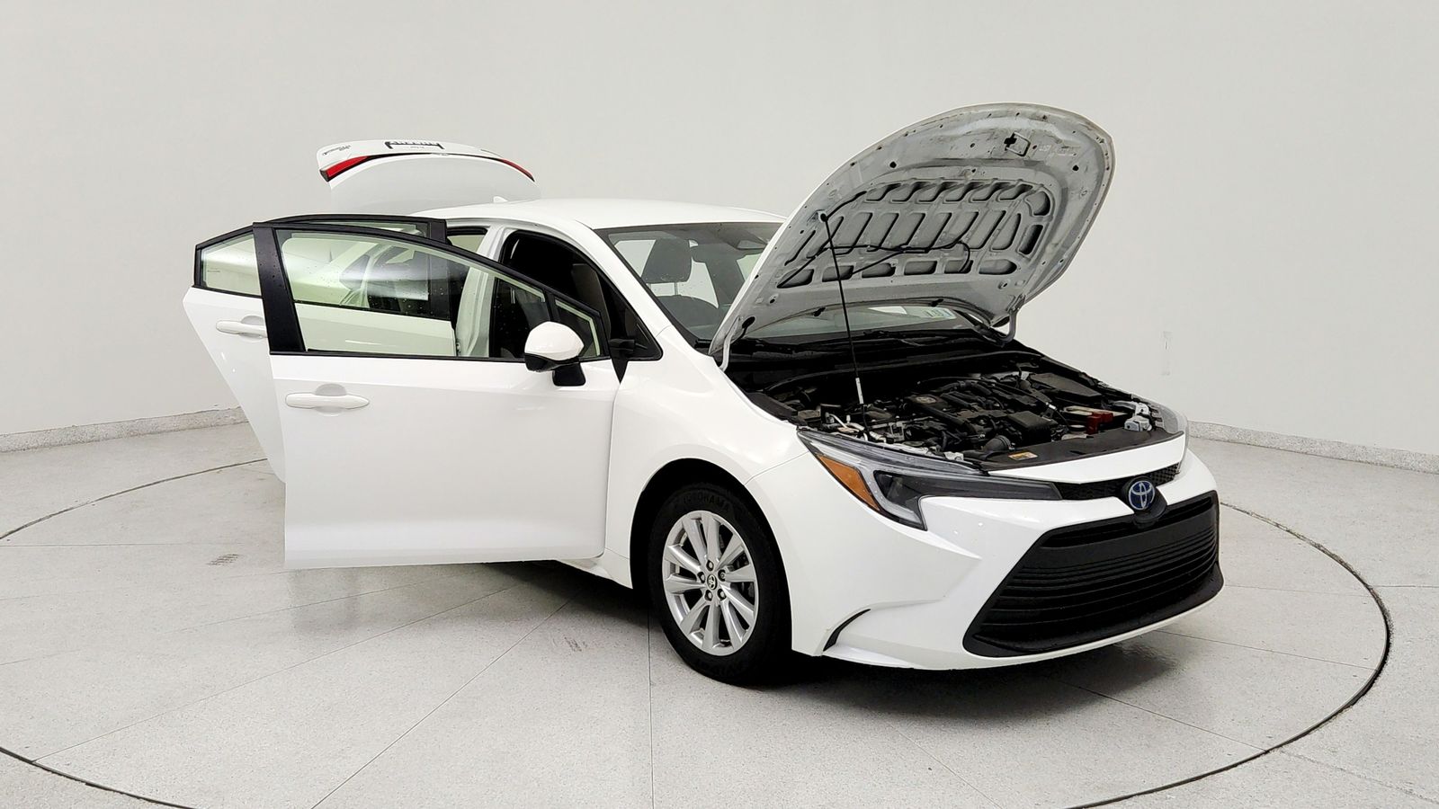 Used 2024 White Toyota LE image 11