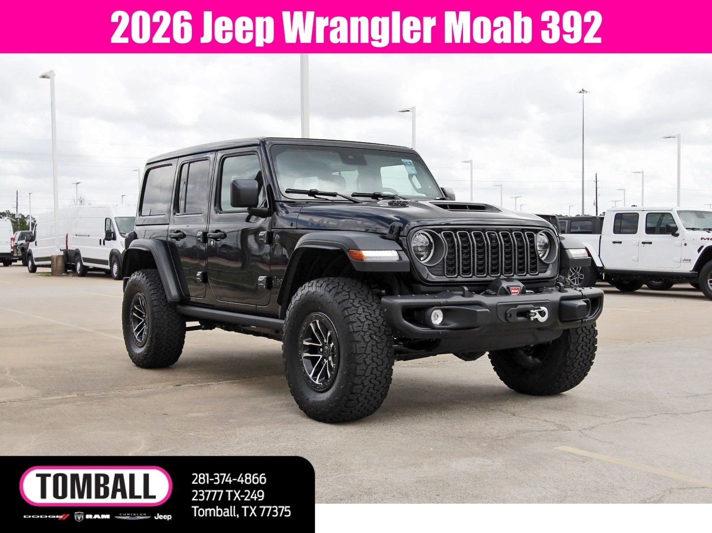 2026 Jeep Wrangler Moab 4-Door 4WD