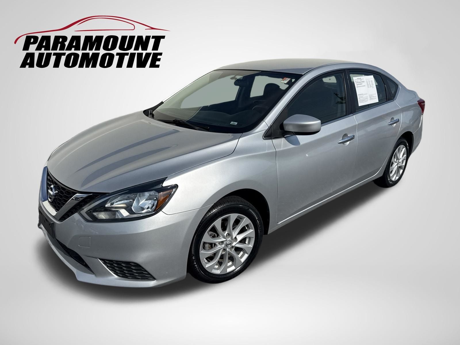 Brilliant Silver 2018 Nissan Sentra Sedan Front-Wheel Drive Continuously Variable Transmission