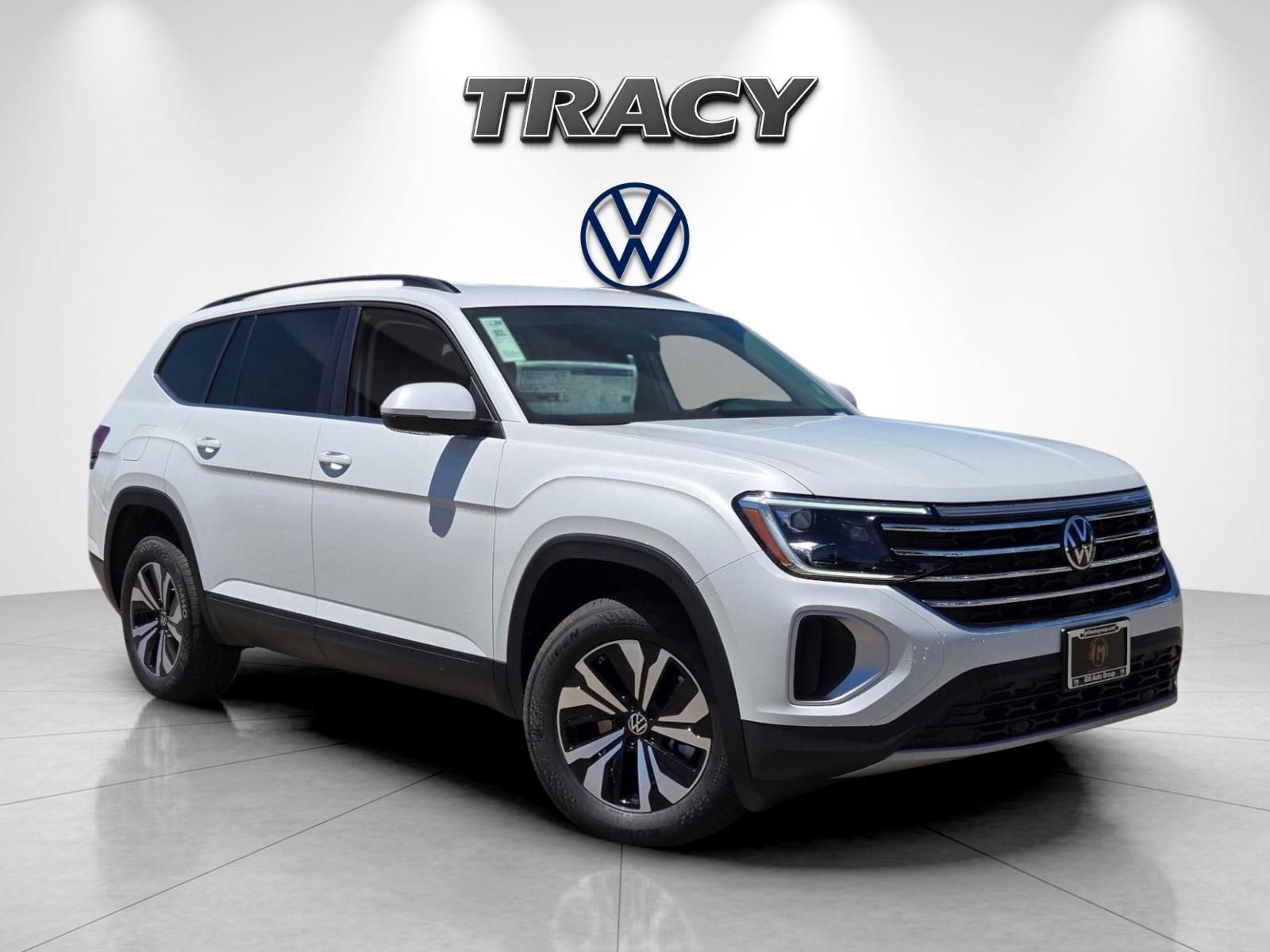 Opal White Pearl 2026 Volkswagen Atlas SUV / Crossover All-Wheel Drive 8-Speed Automatic