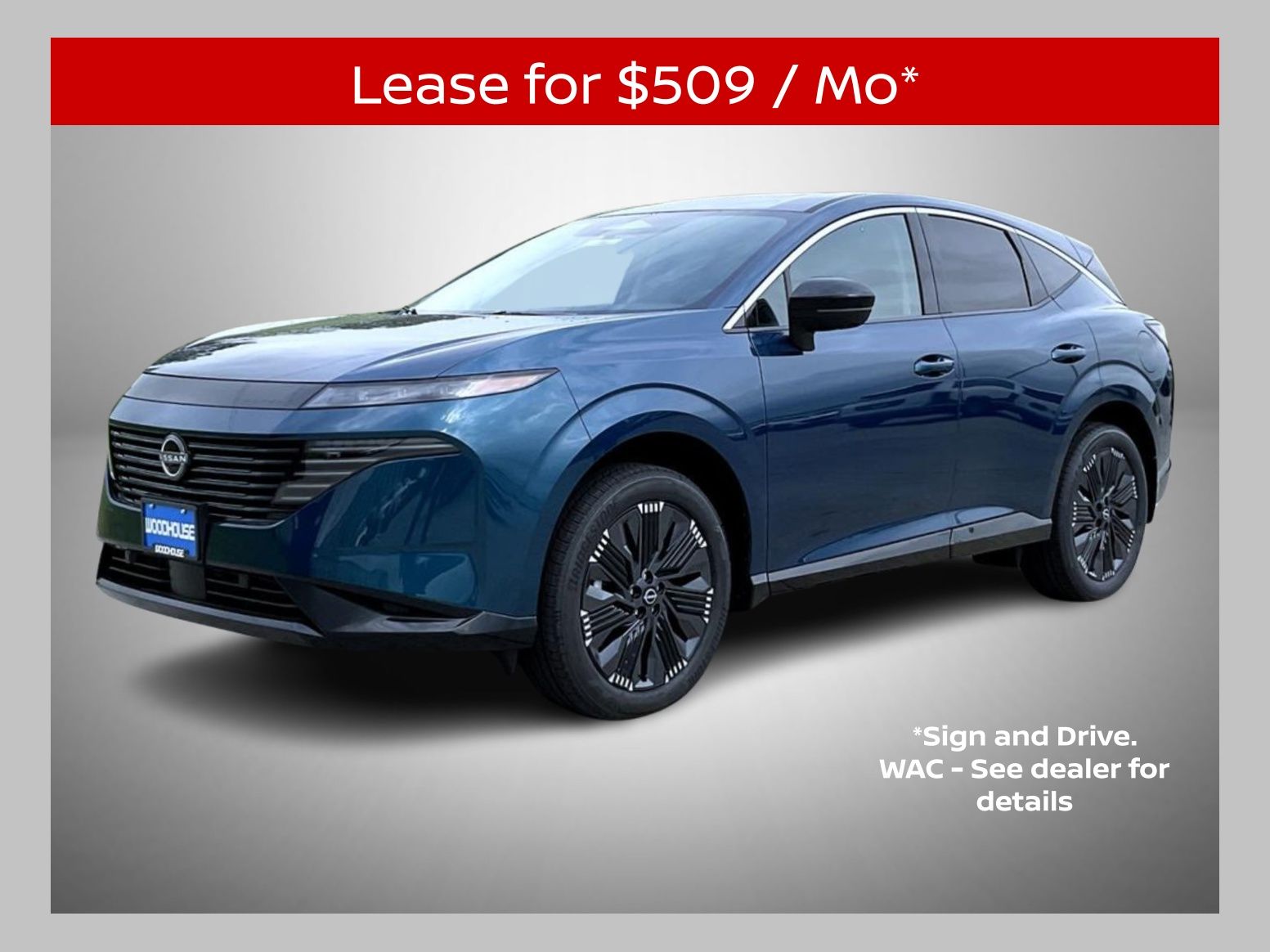 Aurora Blue Pearl Metallic 2026 Nissan Murano SUV / Crossover All-Wheel Drive 9-Speed Automatic