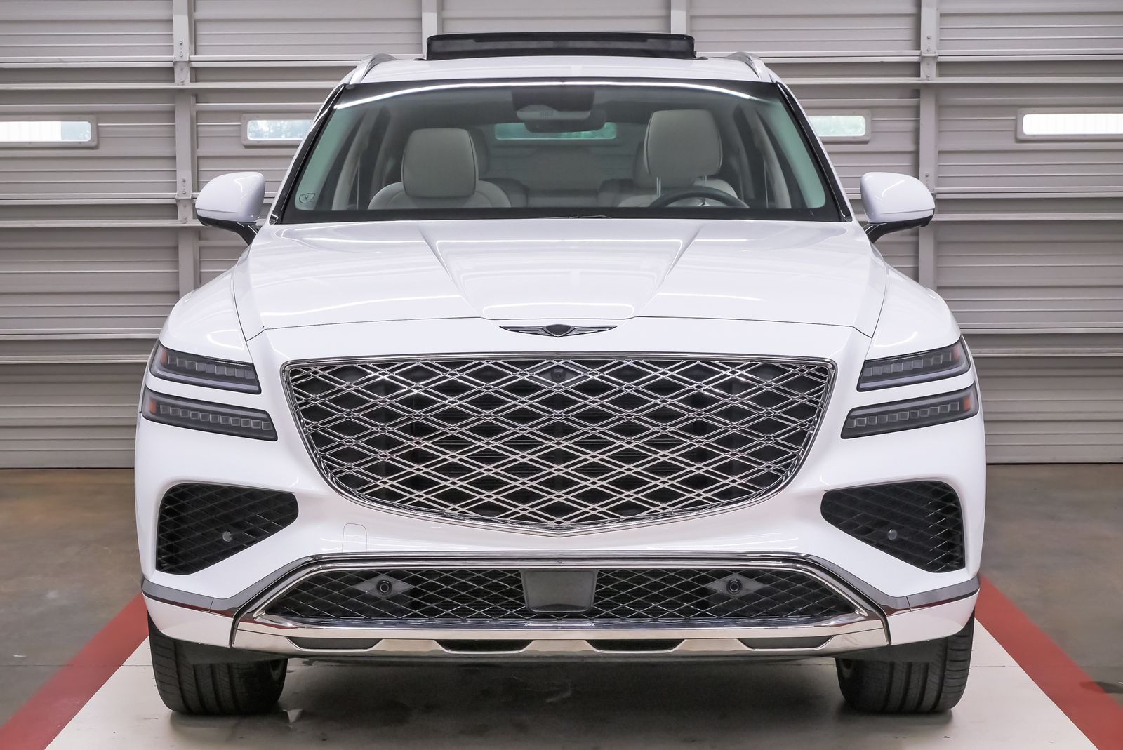 2026 Genesis GV80 2.5T Prestige White at Genesis of Spring