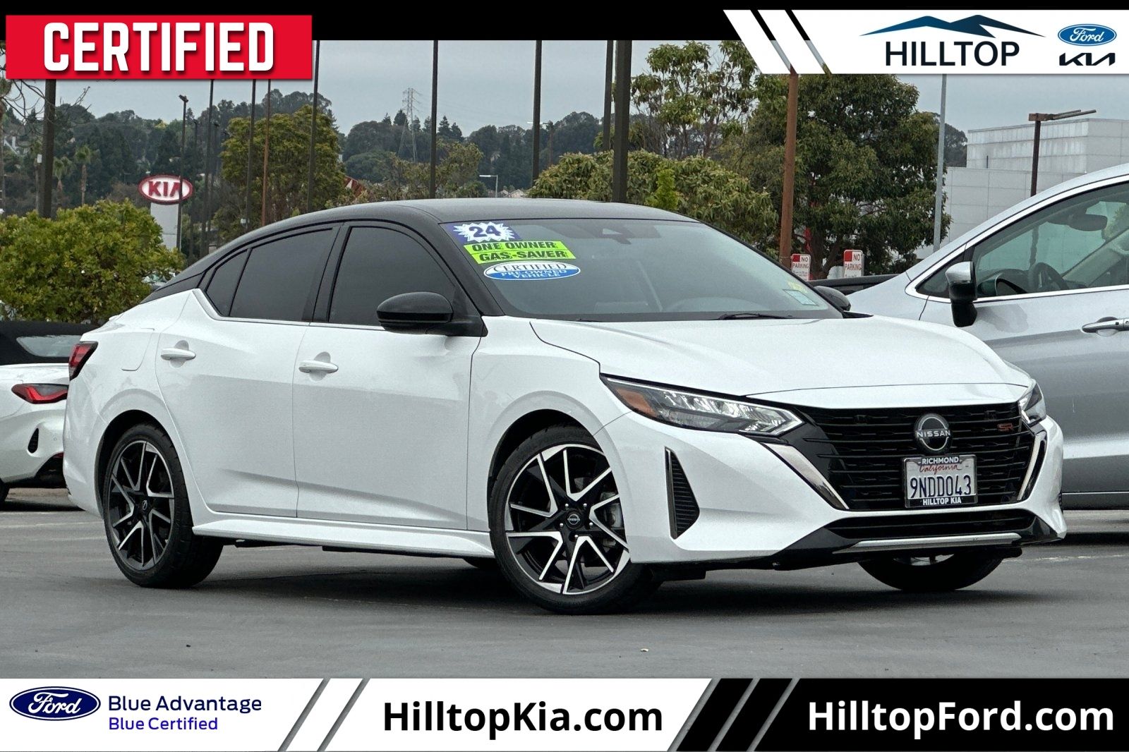 Aspen White 2024 Nissan Sentra Sedan Front-Wheel Drive Continuously Variable Transmission