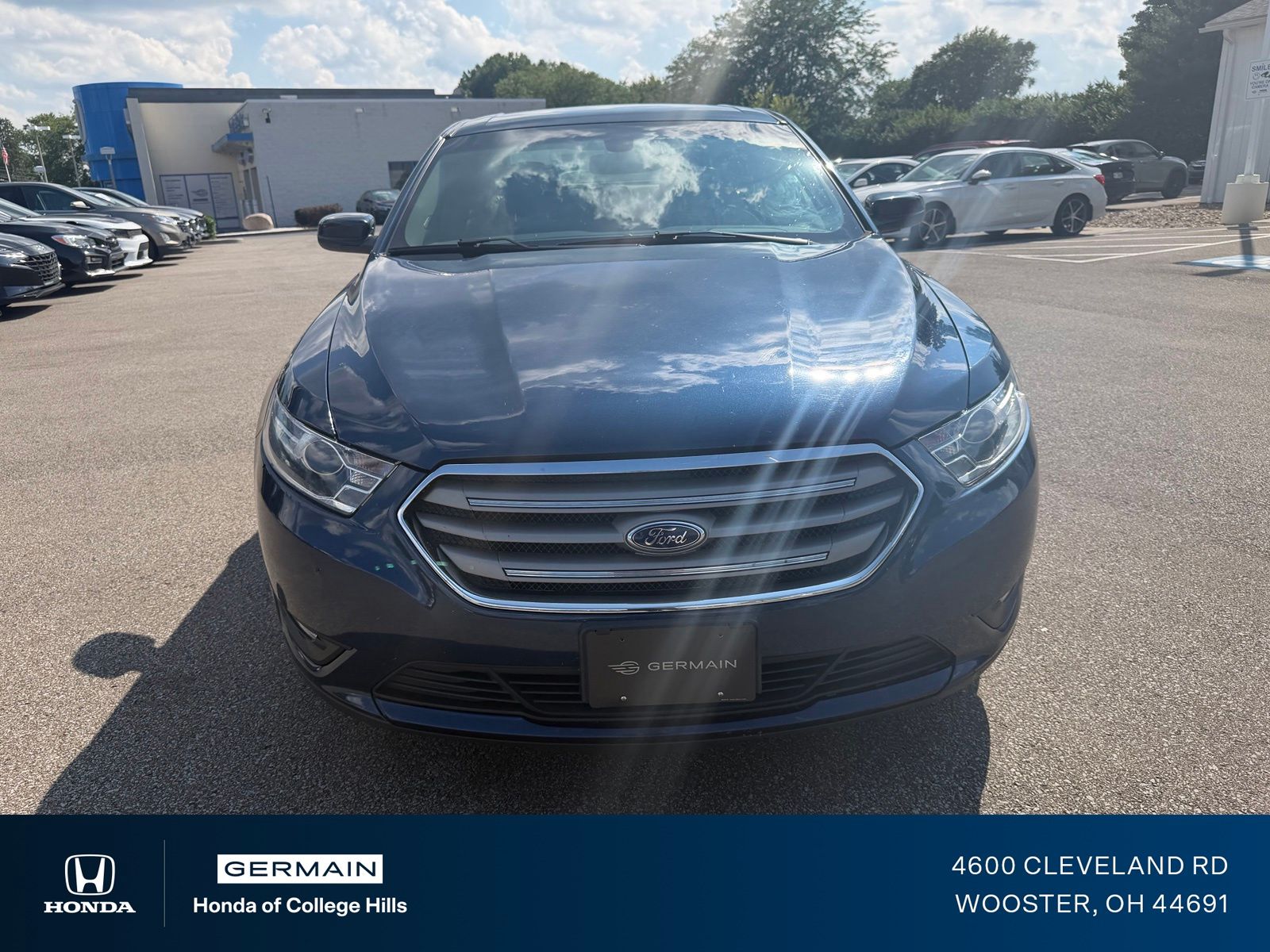 Used 2017 Blue Ford SEL image 2