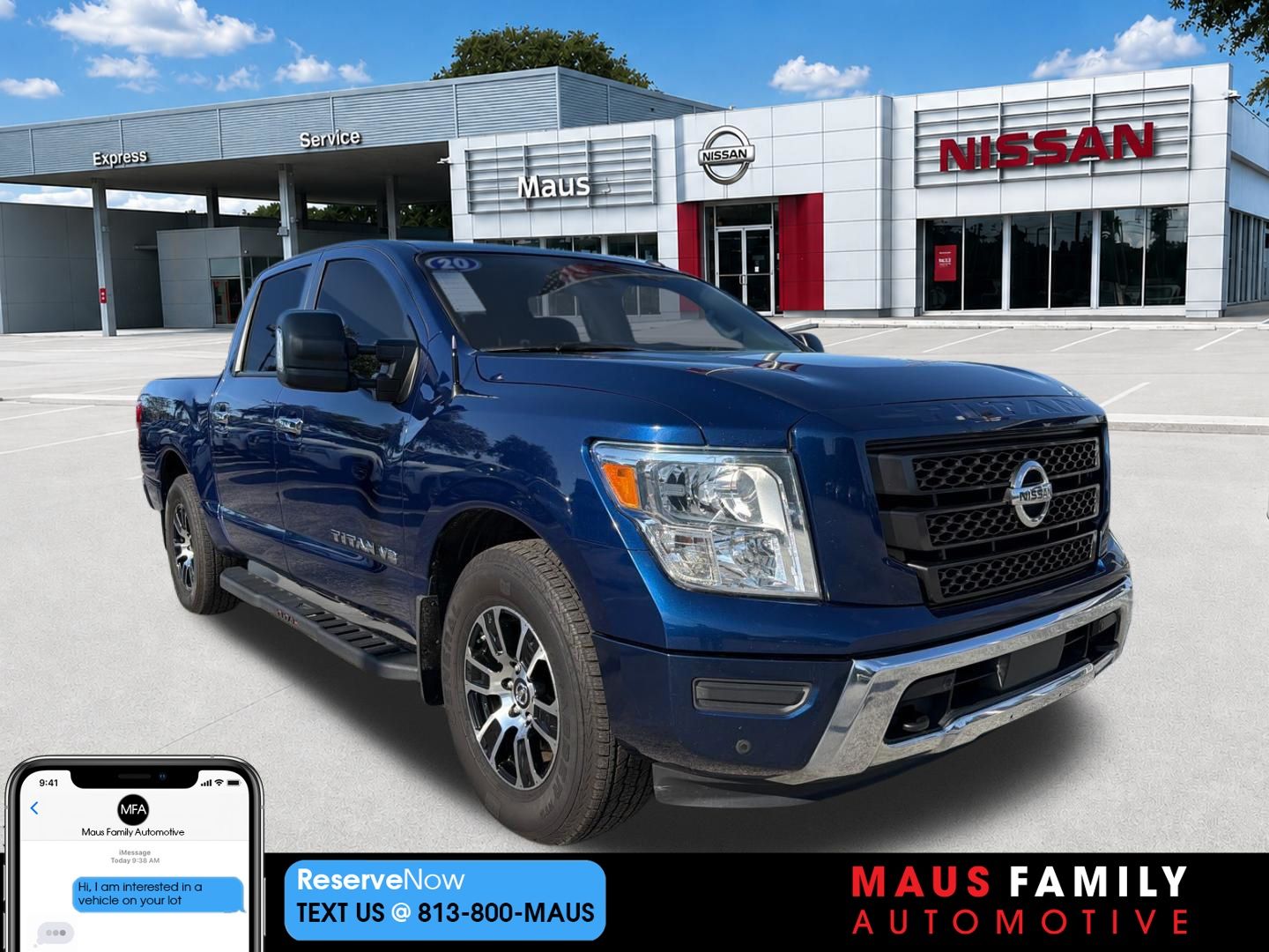 2020 Nissan Titan SV Crew Cab RWD