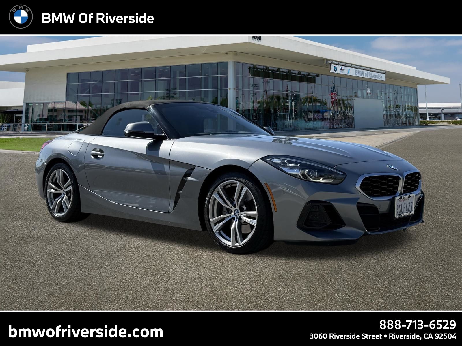 Skyscraper Gray Metallic 2026 BMW Z4 sDrive30i RWD Convertible Rear-Wheel Drive 8-Speed Automatic