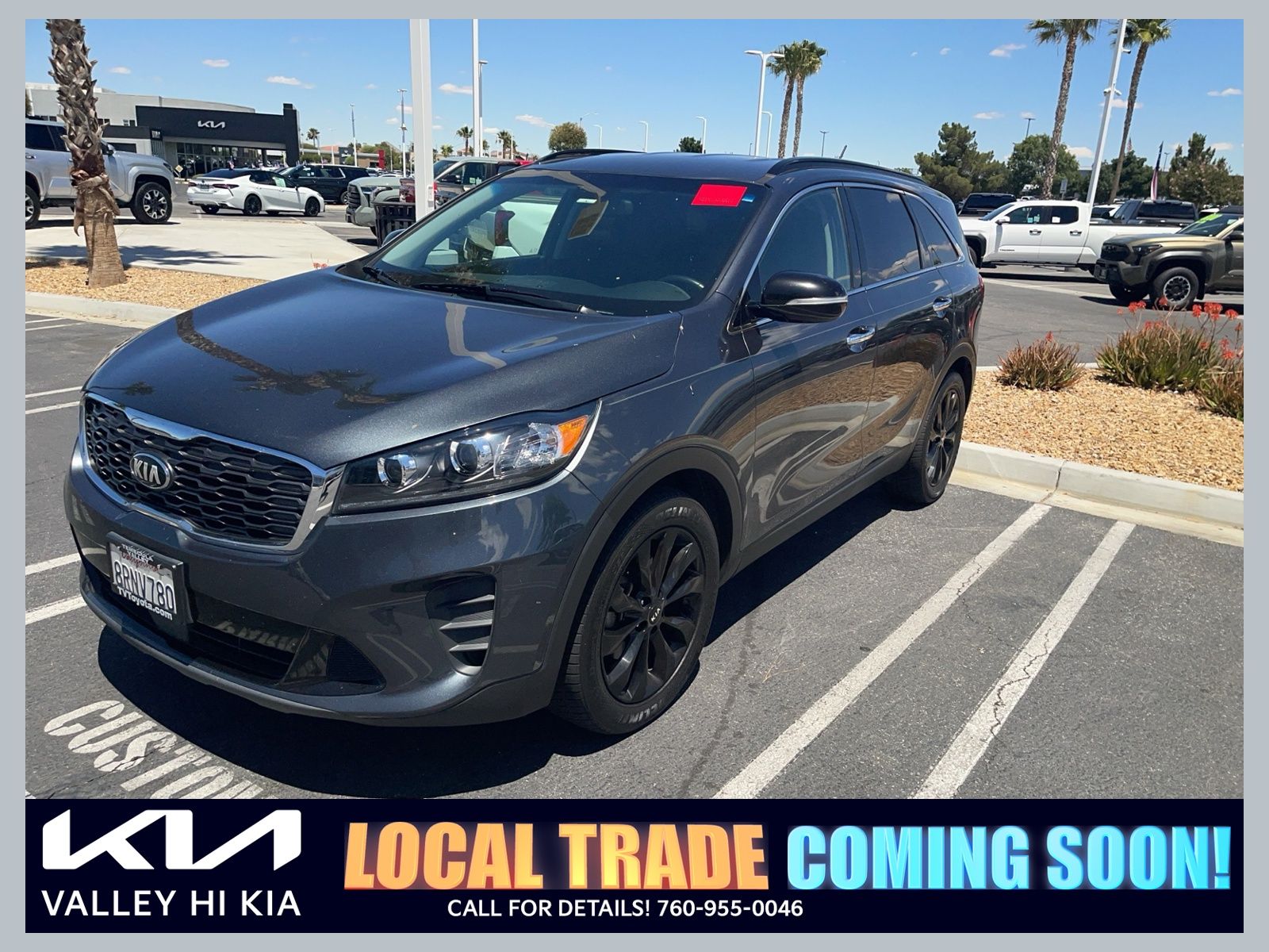 Gravity Gray 2020 Kia Sorento S V6 FWD SUV / Crossover Front-Wheel Drive 8-Speed Automatic