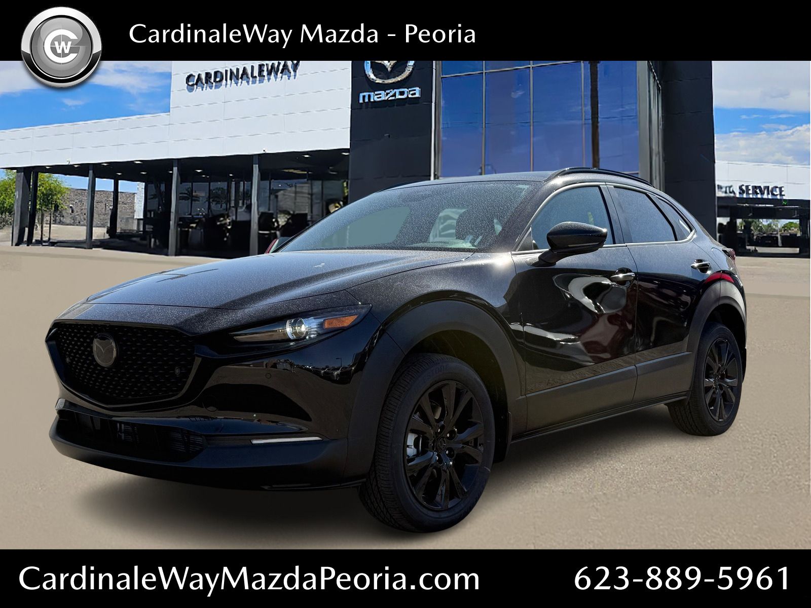 Jet Black Mica 2026 Mazda CX-30 SUV / Crossover All-Wheel Drive 6-Speed Automatic