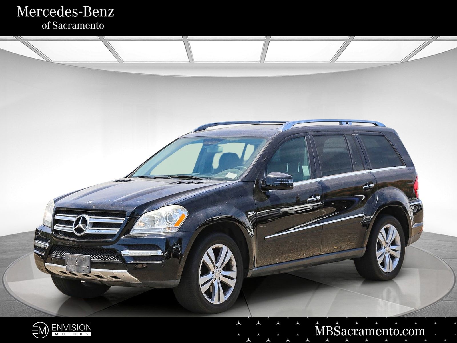Black 2012 Mercedes-Benz GL-Class GL350 BlueTEC 4MATIC AWD SUV / Crossover All-Wheel Drive 7-Speed Automatic